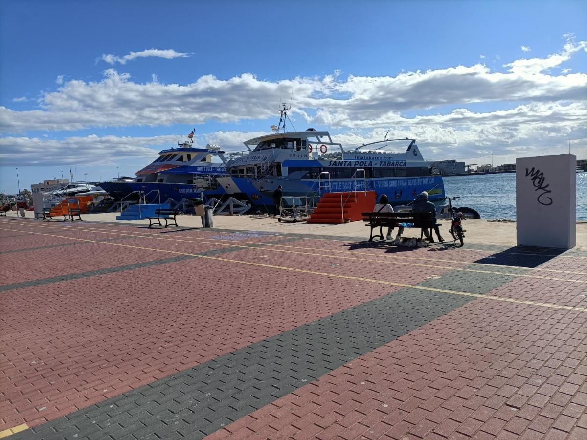 La Cubana Con Aire Acond Frio-Calor Daire Santa Pola Dış mekan fotoğraf